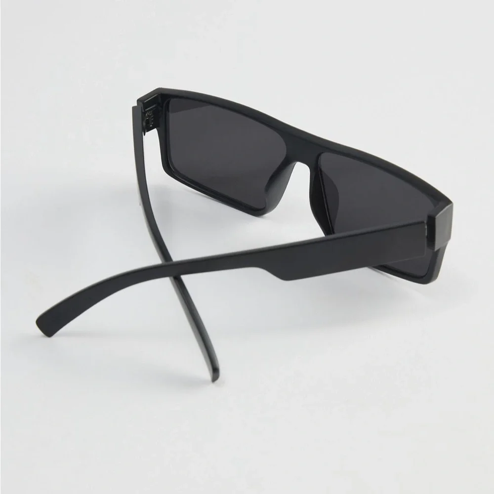 UO x KAI Flat Brim Sunglasses Black Retro Plastic Frame UV Blocking NWT